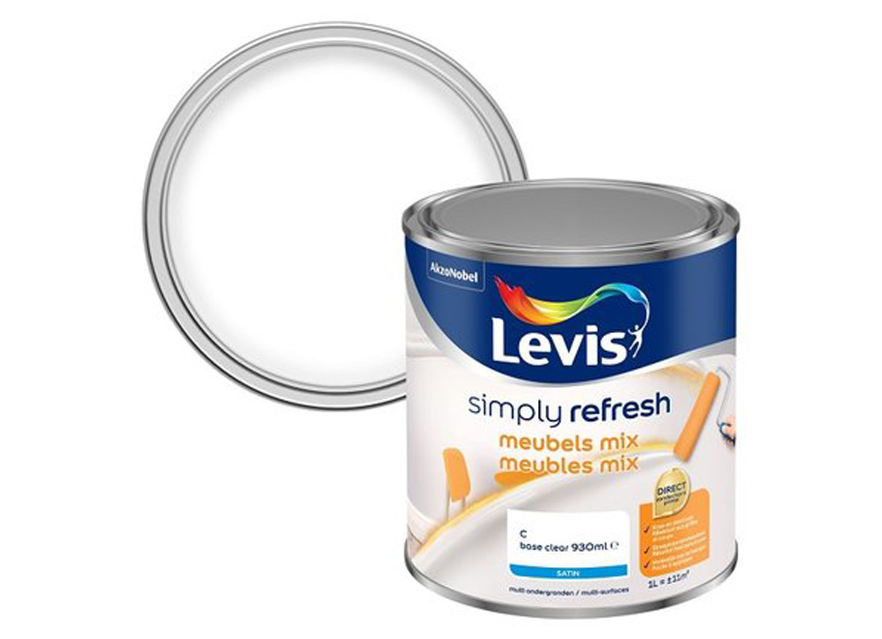 LEVIS SIMPLY REFRESH MEUBLES SATIN CLEAR 1L