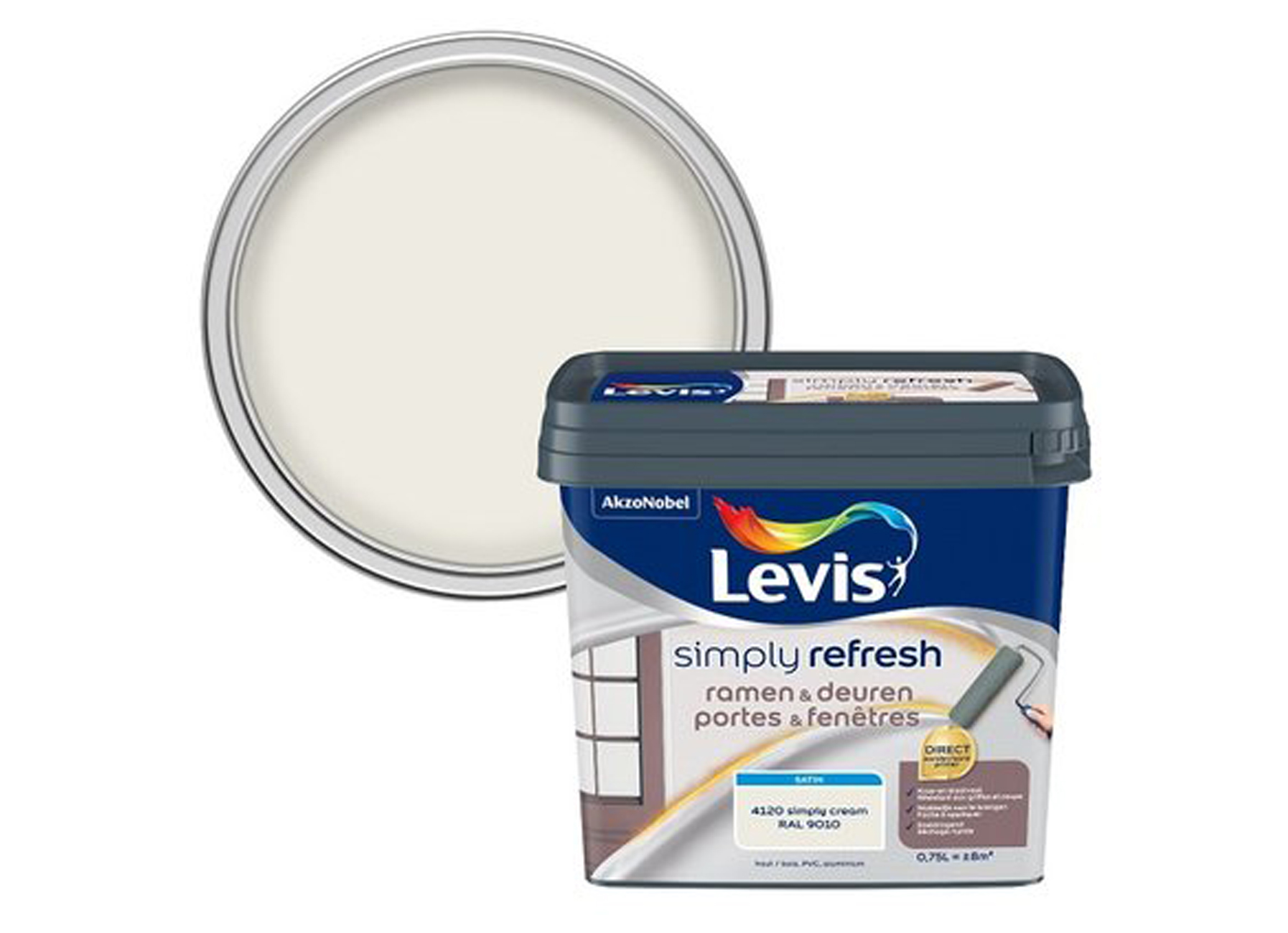 LEVIS SIMPLY REFRESH PORTES & FENETRES SATIN