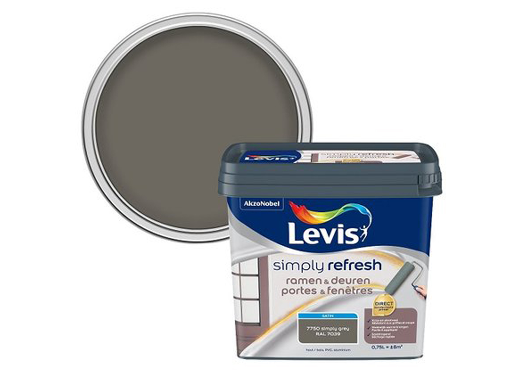 LEVIS SIMPLY REFRESH PORTES & FENETRES SATIN
