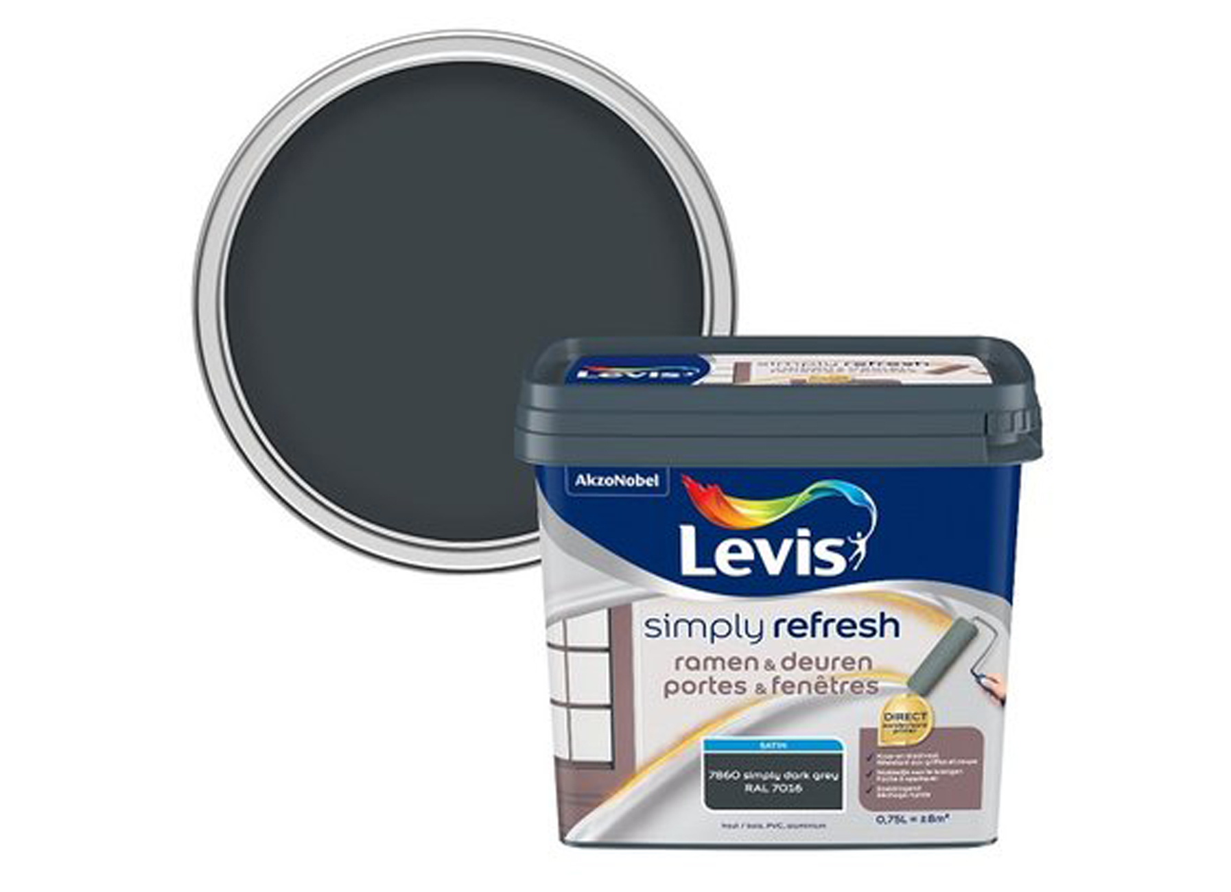 LEVIS SIMPLY REFRESH PORTES & FENETRES SATIN