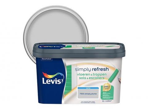 LEVIS SIMPLY REFRESH VLOEREN & TRAPPEN SATIN PLUME 2L