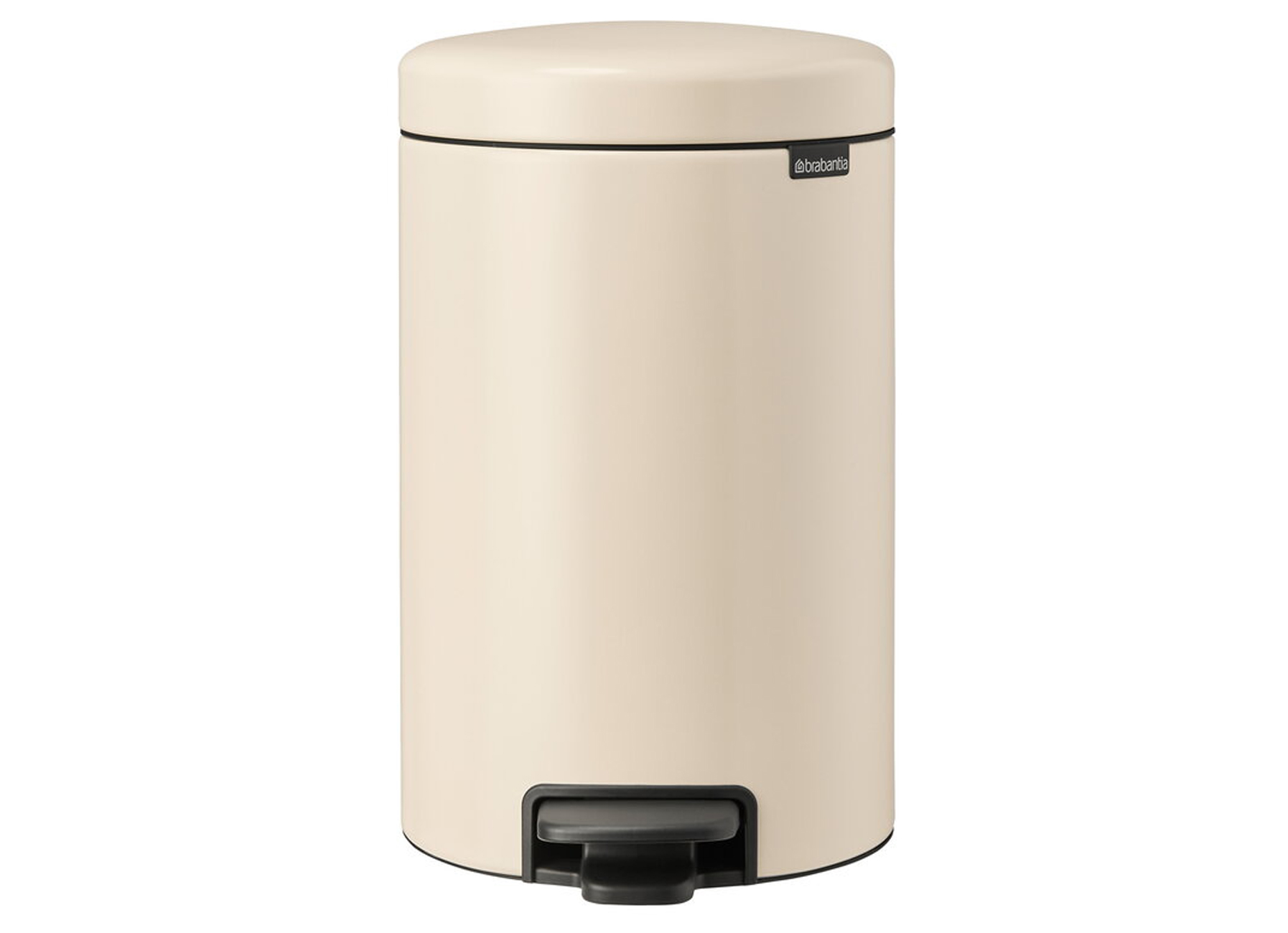 BRABANTIA POUBELLE A PEDALE NEWICON 12L SOFT BEIGE