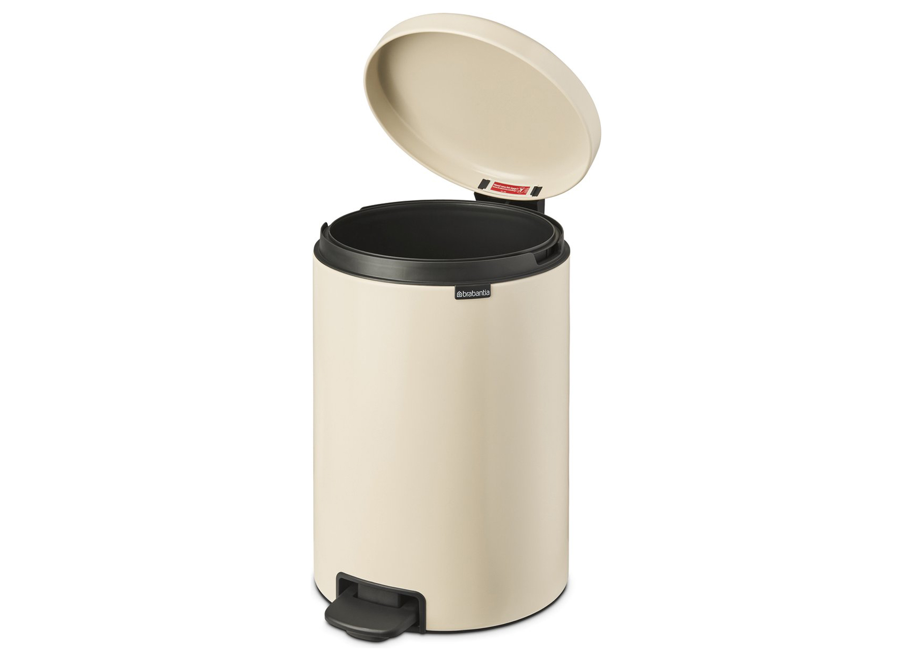 BRABANTIA PEDAALEMMER NEWICON 20L SOFT BEIGE