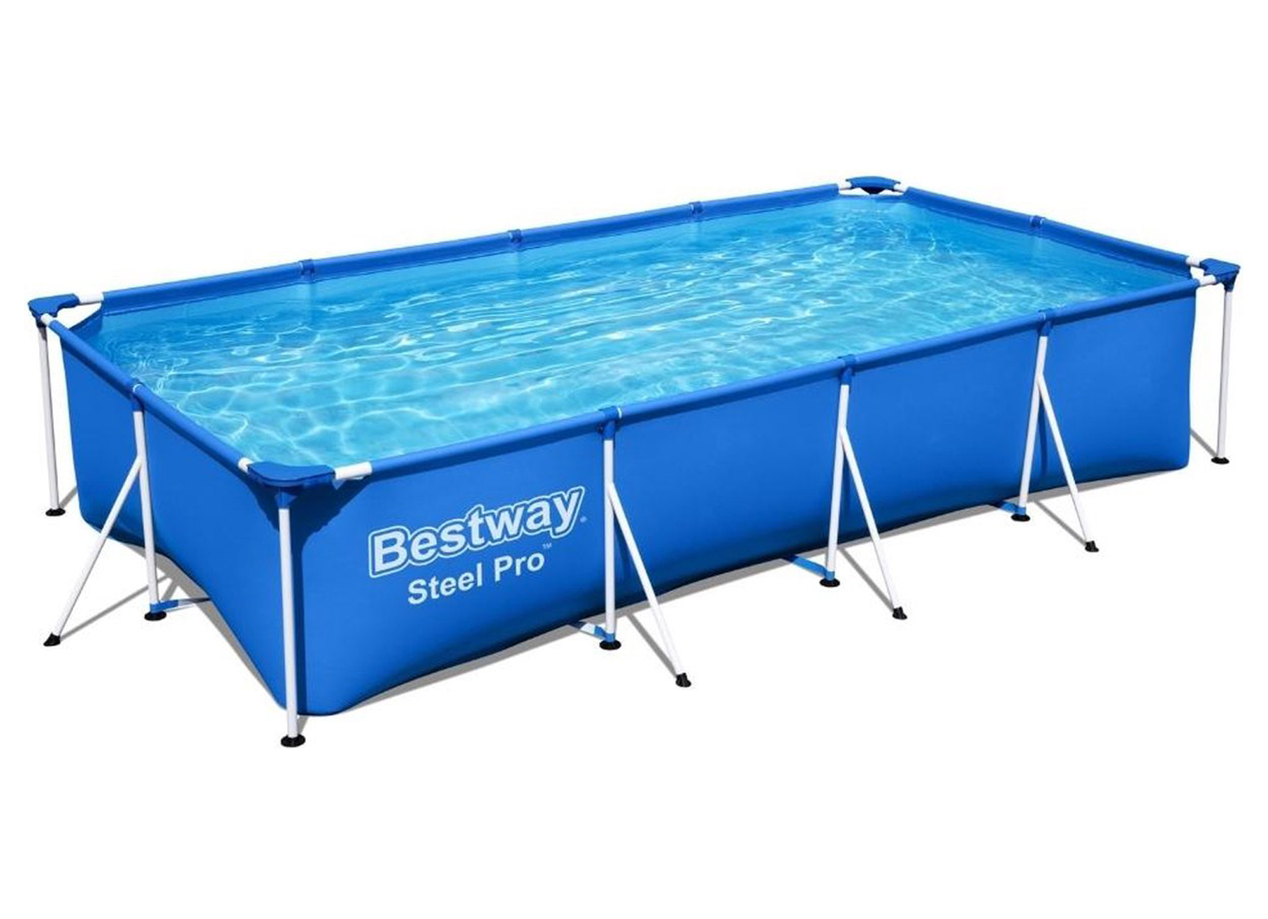 BESTWAY FAMILY SPLASH FRAME POOL ZWEMBAD 400X211X81CM