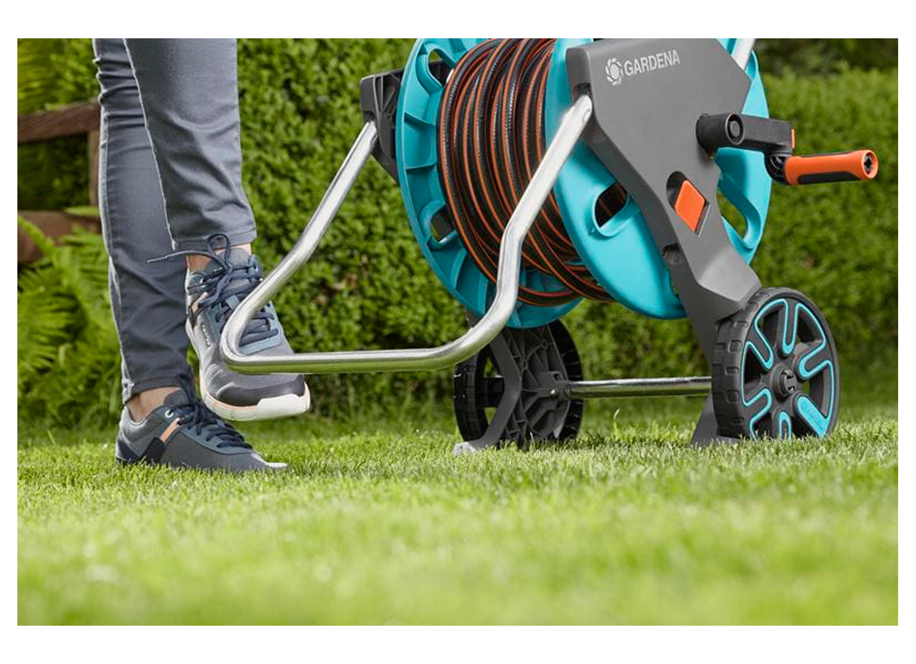 GARDENA SLANGENWAGEN CLEVERROLL M EASY SET