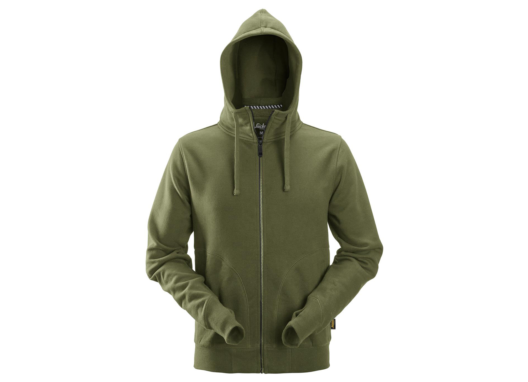 SNICKERS ALLROUNDWORK SWEAT A CAPUCHE FULL ZIP VERT M