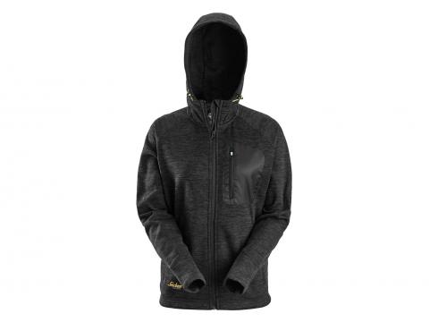SNICKERS FLEXIWORK SWEAT A CAPUCHE POLAIRE DAMES NOIR M