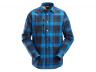 SNICKERS ALLROUNDWORK INSULATED SHIRT BLAUW MAAT:XL