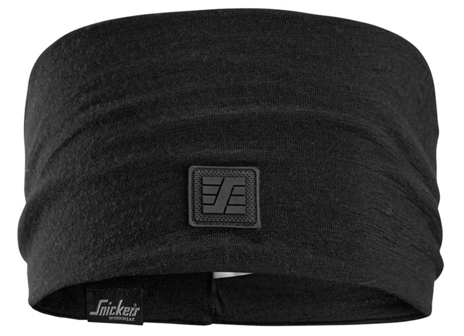 SNICKERS MERINO WOL HOOFDBAND ZWART ONE-SIZE