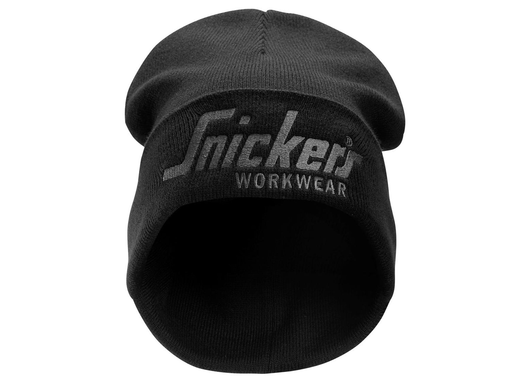 SNICKERS LOGO BEANIE ZWART ONE-SIZE