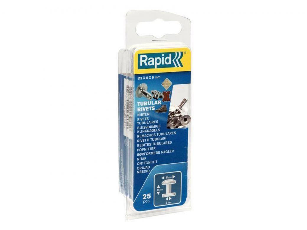 Rivets tubulaires Rapid avec capuchons, acier