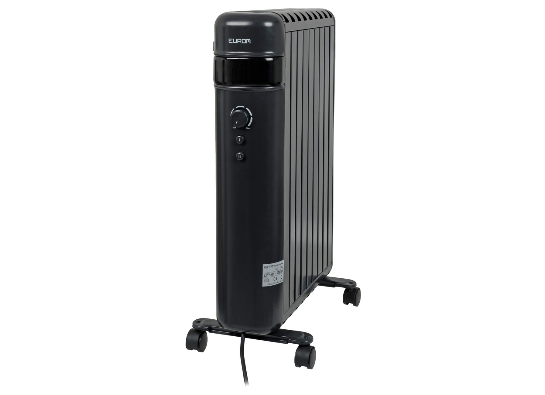 EUROM RADIATEUR ELECTRIQUE RAD 2000 OIL FREE NOIR