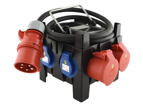 LUMX COFFRET DE DISTRIBUTION THERMOPLASTE AVEC CABLE IMST LM 47117
