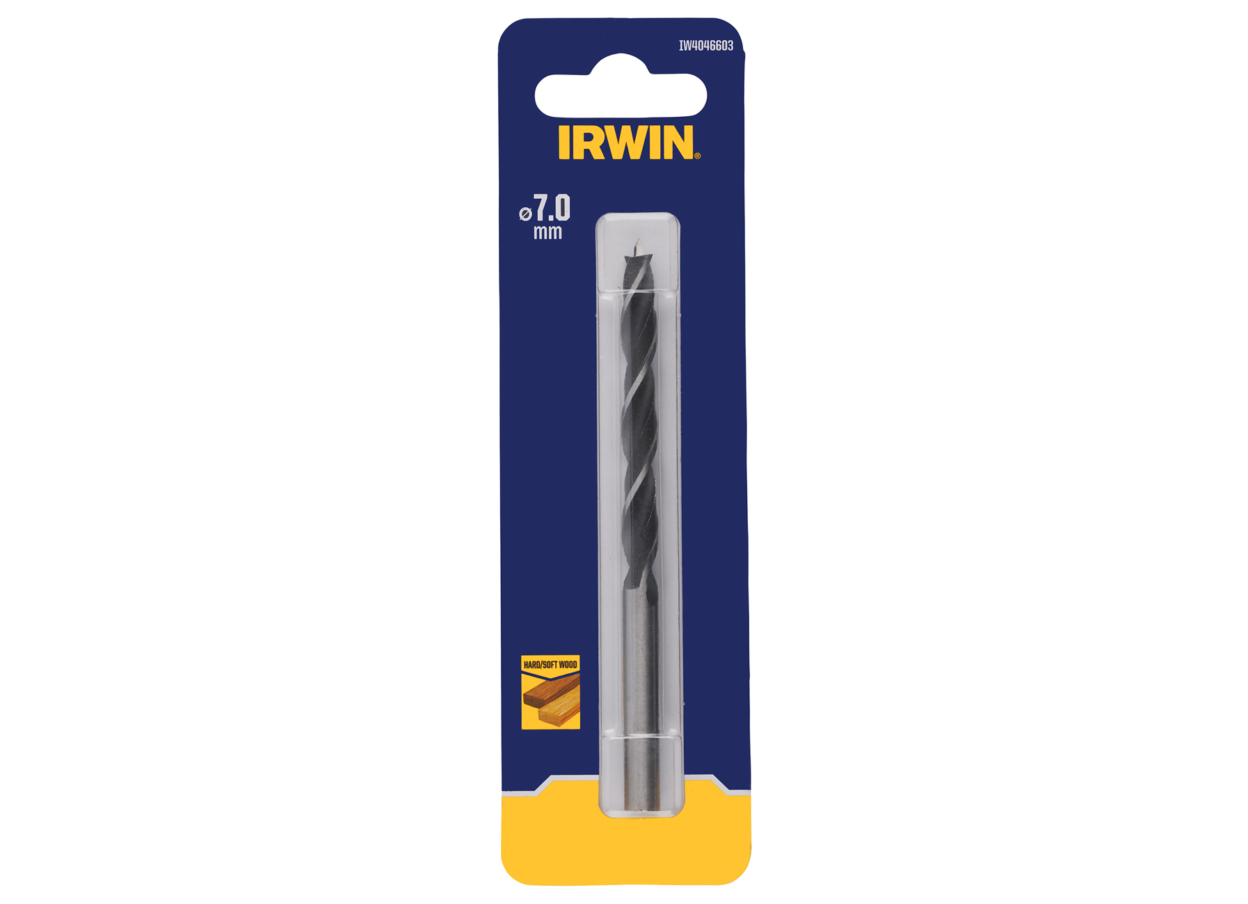 IRWIN HOUTSPIRAALBOOR BRAD POINT 7.0 X 110MM