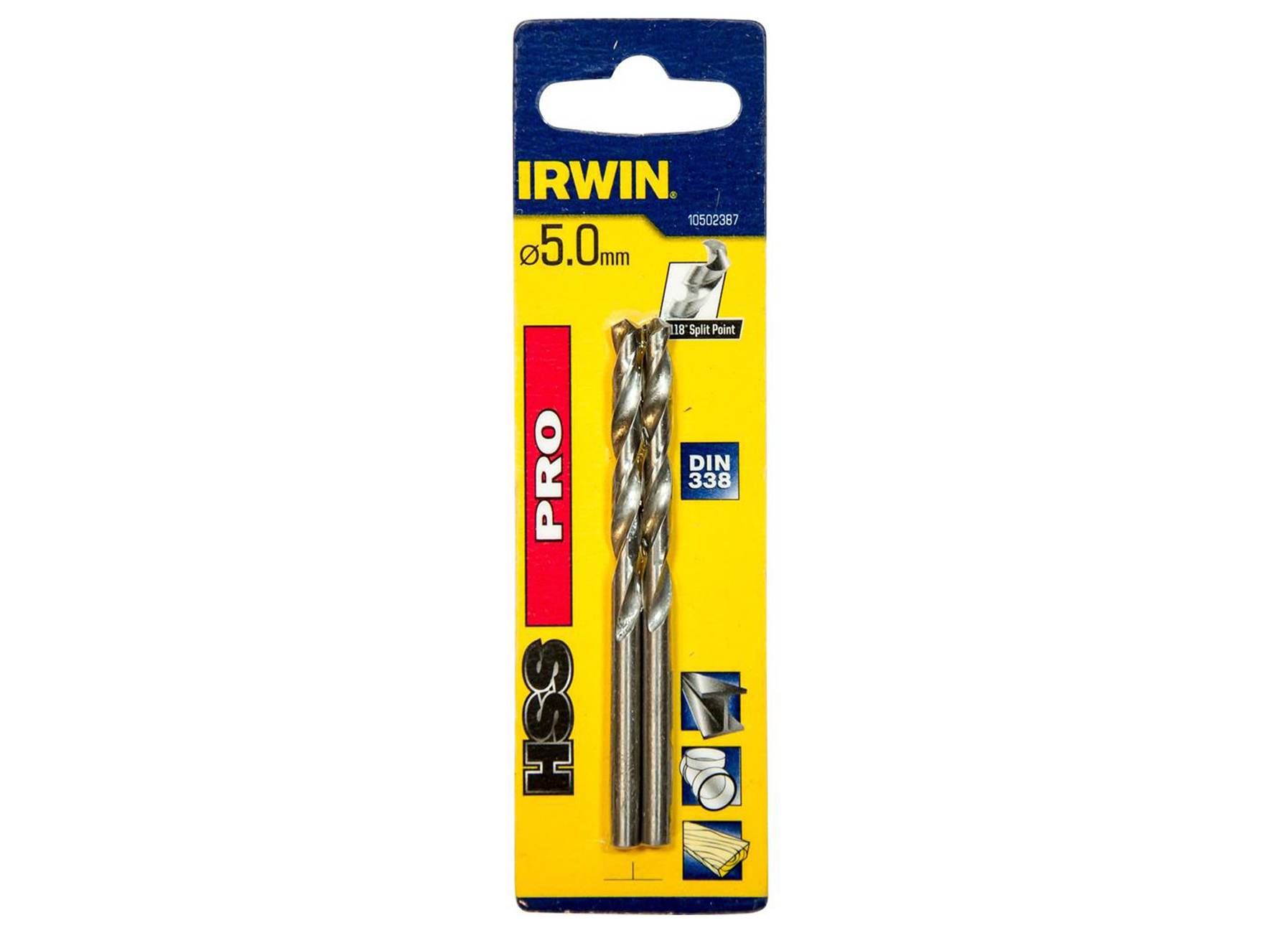 IRWIN HSS PRO METAALBOOR 4.8MM