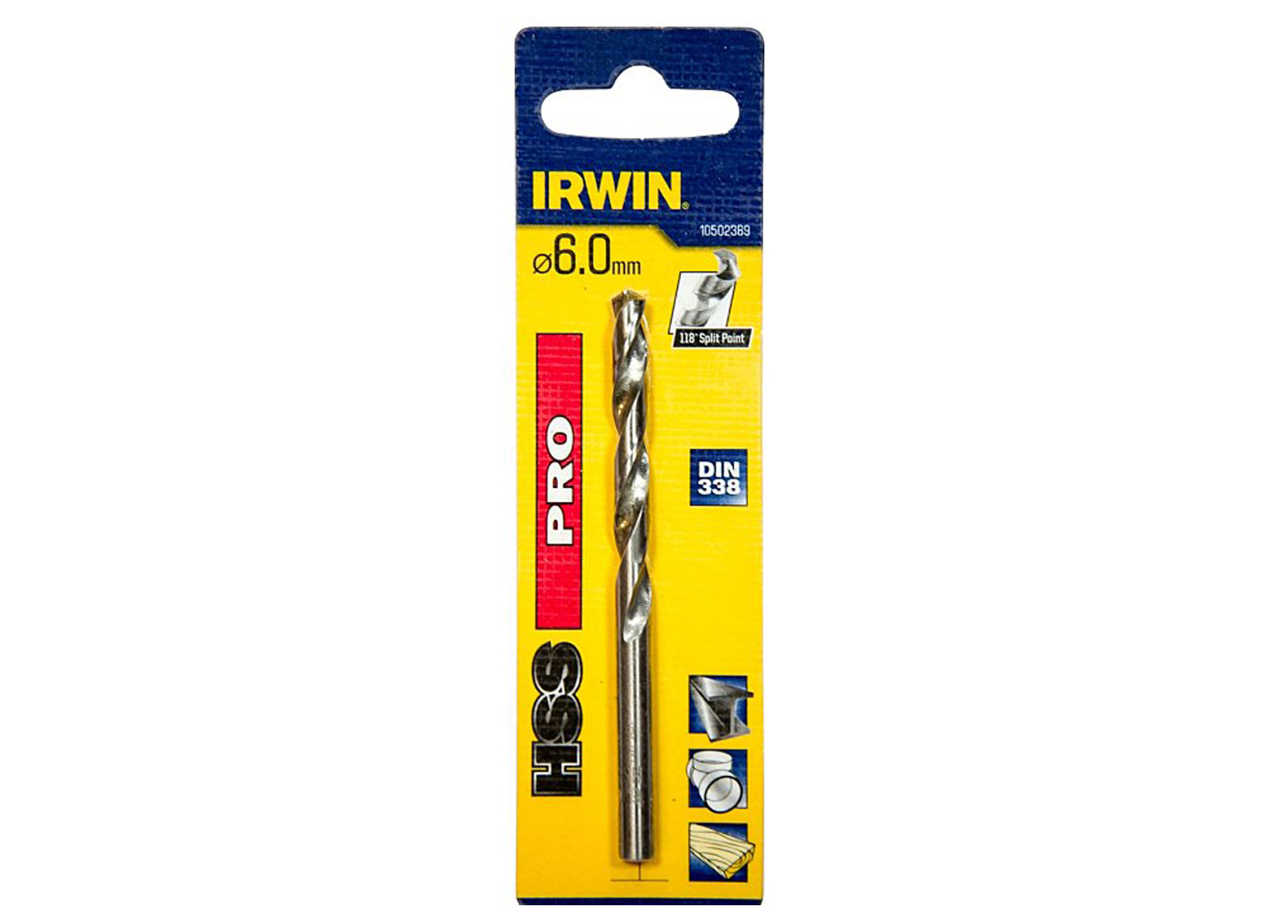 IRWIN FORETS METAL HSS PRO - DIN 338