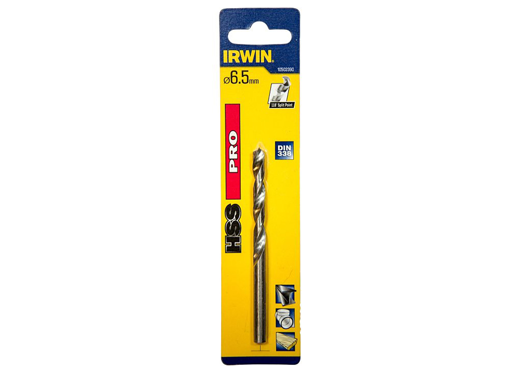 IRWIN HSS PRO METAALBOOR 6.5MM