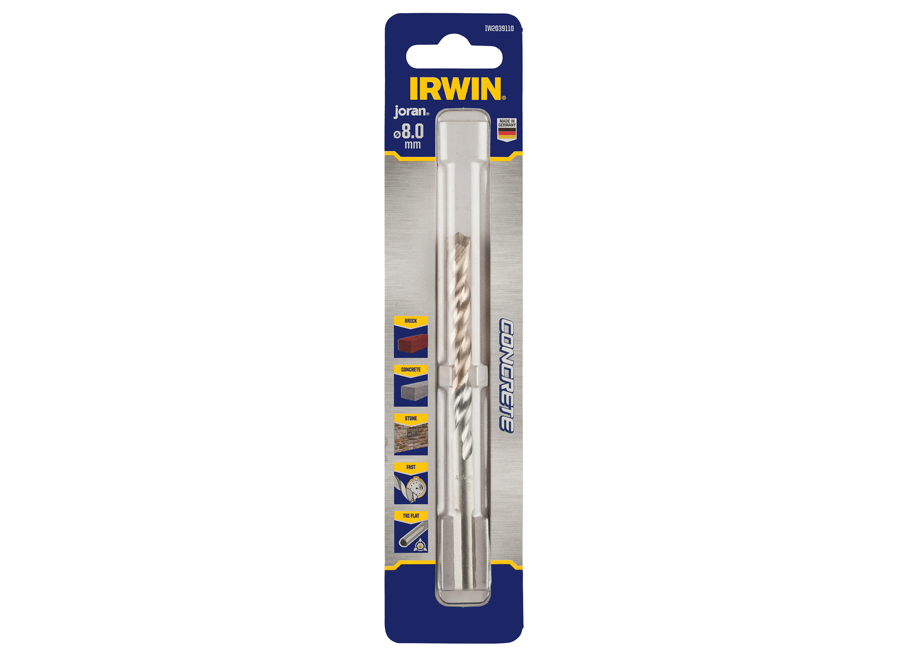 IRWIN BETONBOOR 8.0X120MM