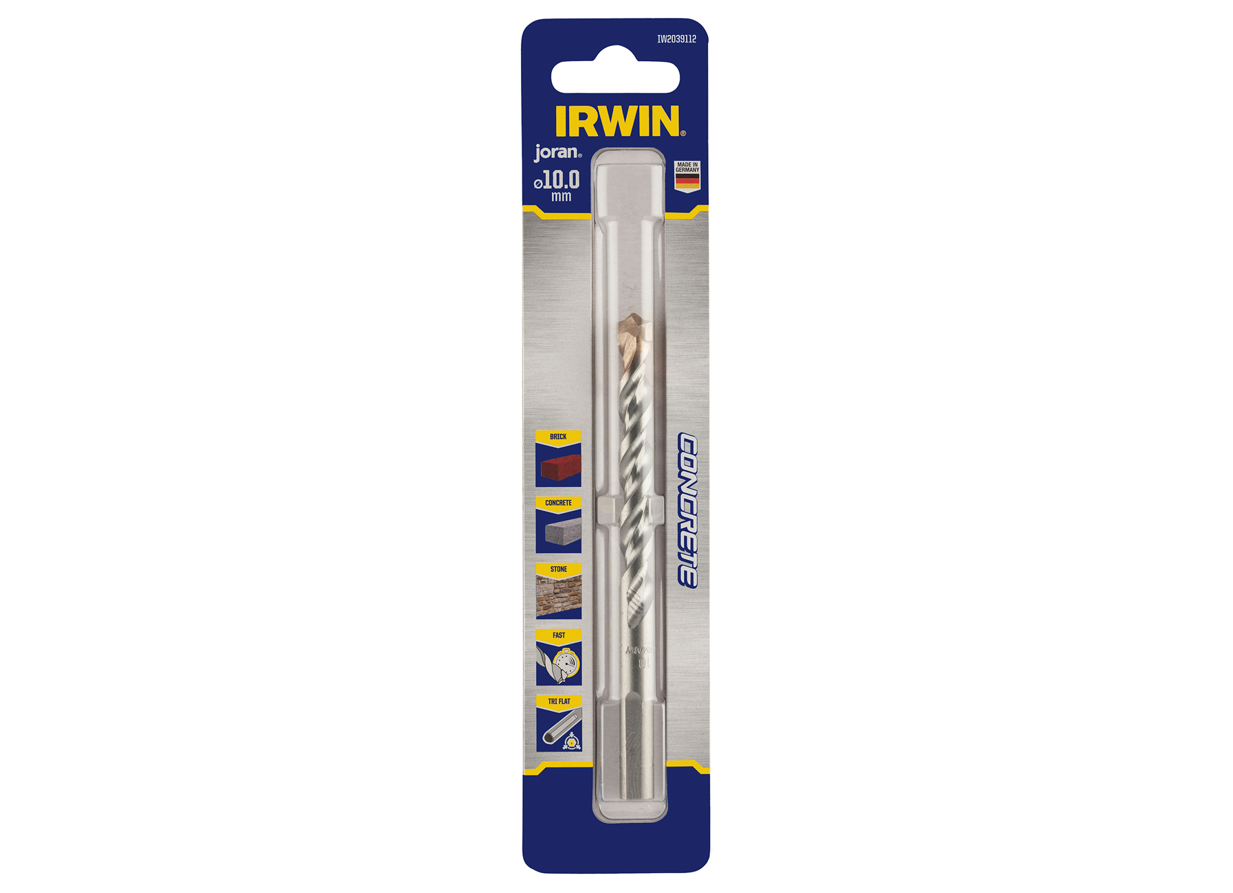 IRWIN FORET A BETON 10.0X140MM