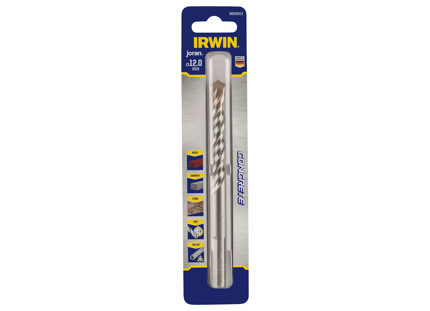 IRWIN FORET A BETON 12.0X160MM