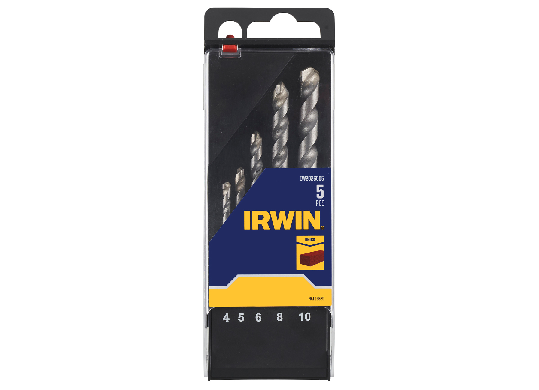 IRWIN FORETS A PIERRE HEX SET 5PCS 4/5/6/8/10MM