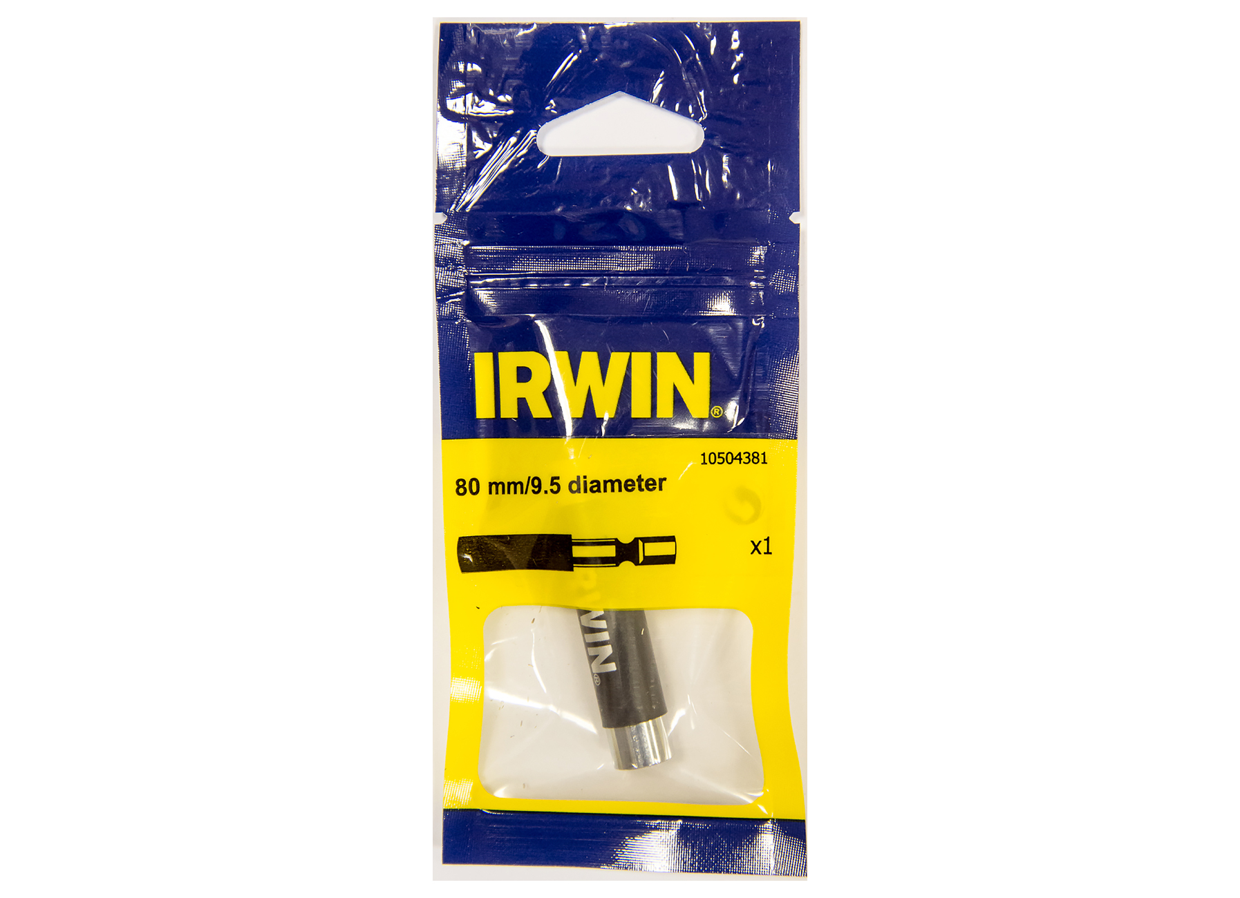 IRWIN SCHROEFBITGELEIDER 80MM Ø9,5MM