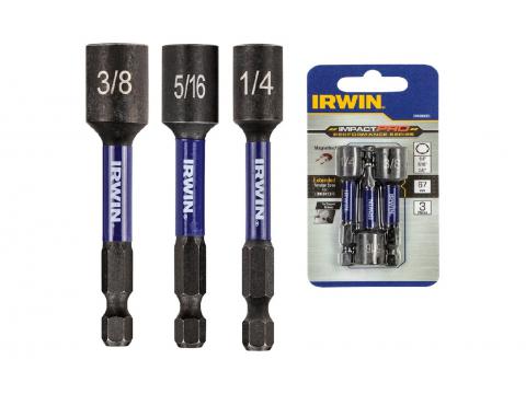 IRWIN IMPACT PRO 65MM SET ZESKANTDOPSLEUTELS - 3 DELIG - 7/8/10MM
