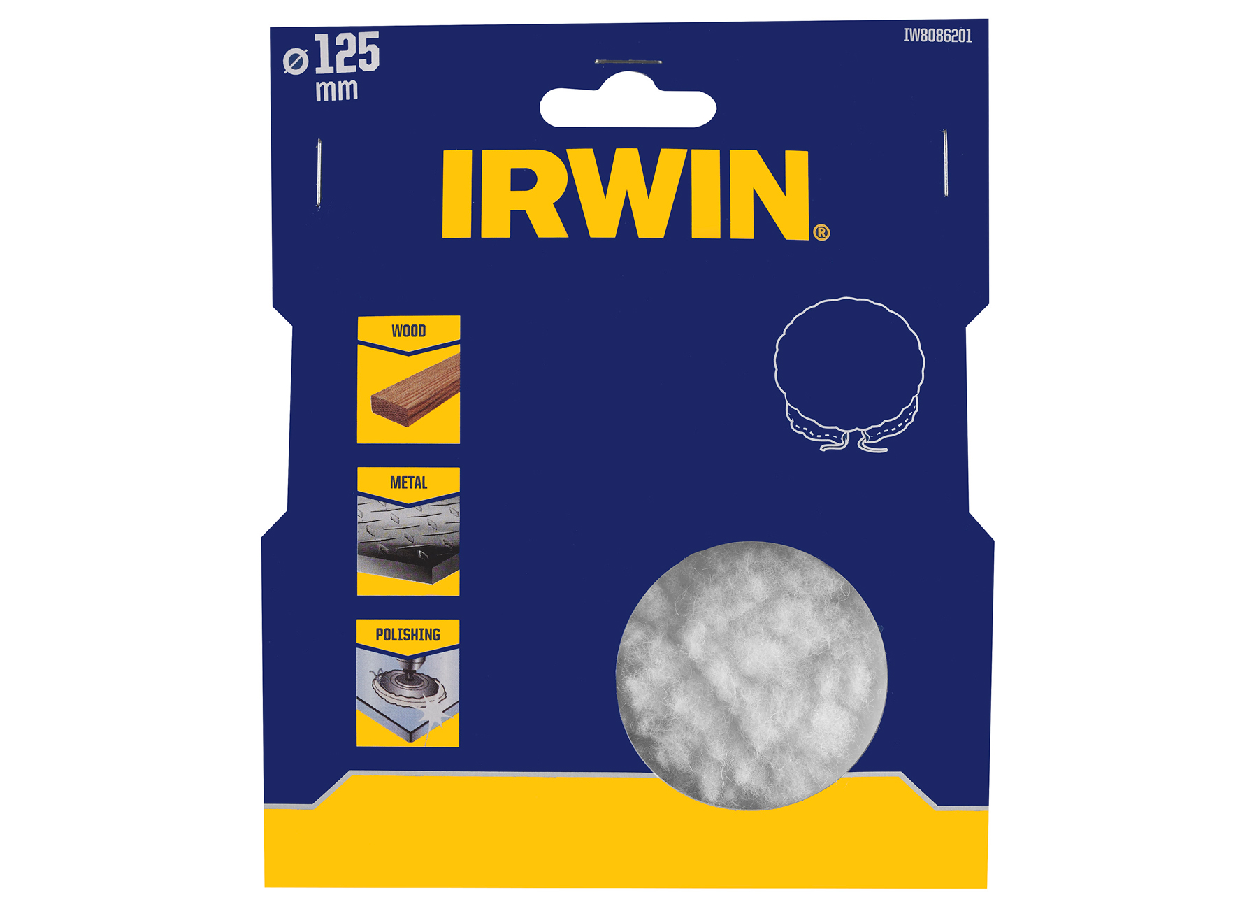 IRWIN PEAU D'AGNEAU SYNTHETIQUE (FORET)