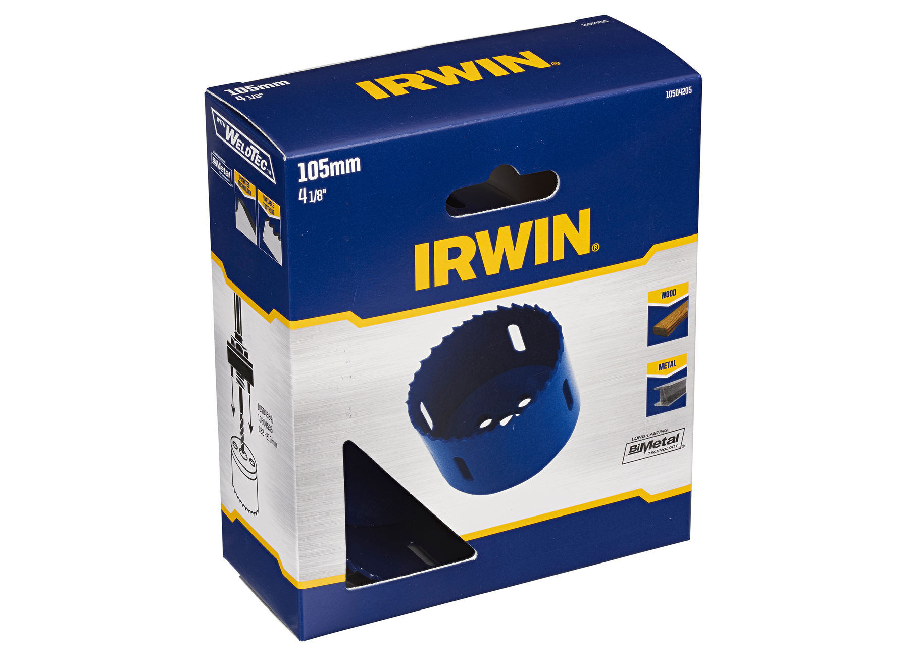 IRWIN BIMETALEN GATZAAG WELDTEC  Ø105MM