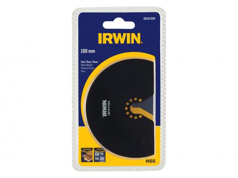 IRWIN SEGMENTZAAGBLAD VOOR OSCILLERENDE MULTITOOLS B+D, VOOR HOUT EN KUNSTSTOF, BREEDTE 100MM