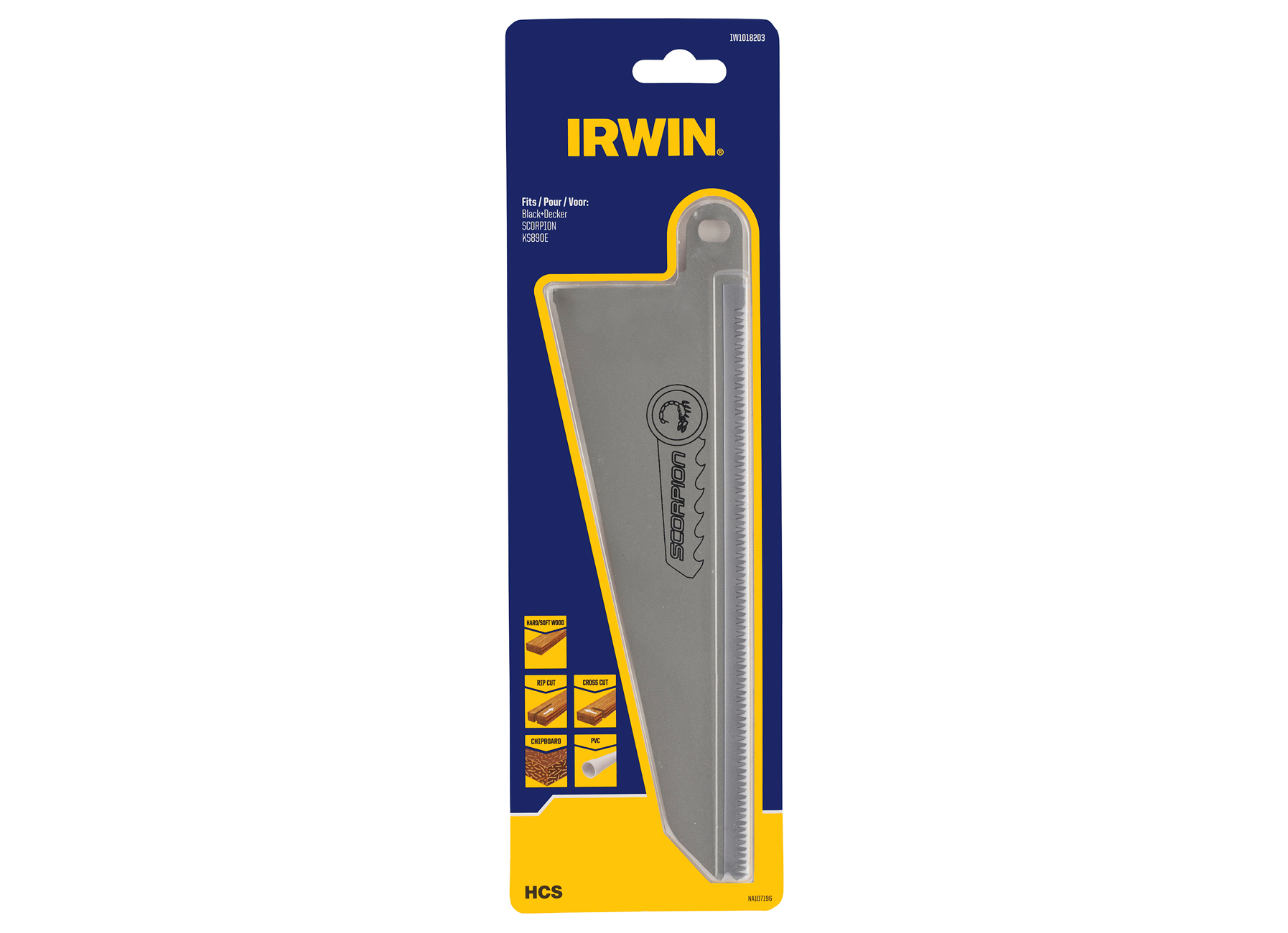 IRWIN LAME DE SCIE POUR SCIE ELECTRIQUE B+D TYPE KS880EC ET KS890EK