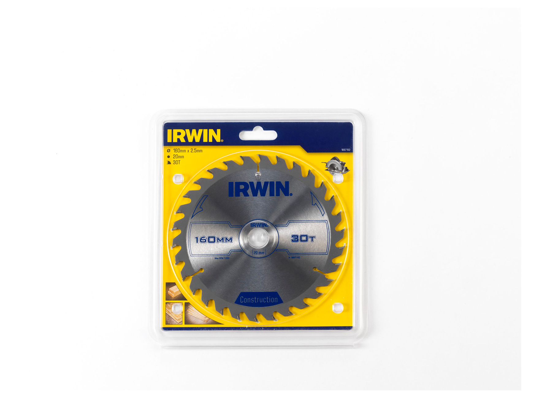 IRWIN CONSTRUCTIECIRKELZAAGBLADEN