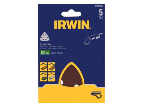 IRWIN SCHUURSTROKEN DELTA 92X92X92MM VELCRO, K120