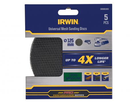 IRWIN ABRASIFS SYNTHÉTIQUE Ø 125MM K120