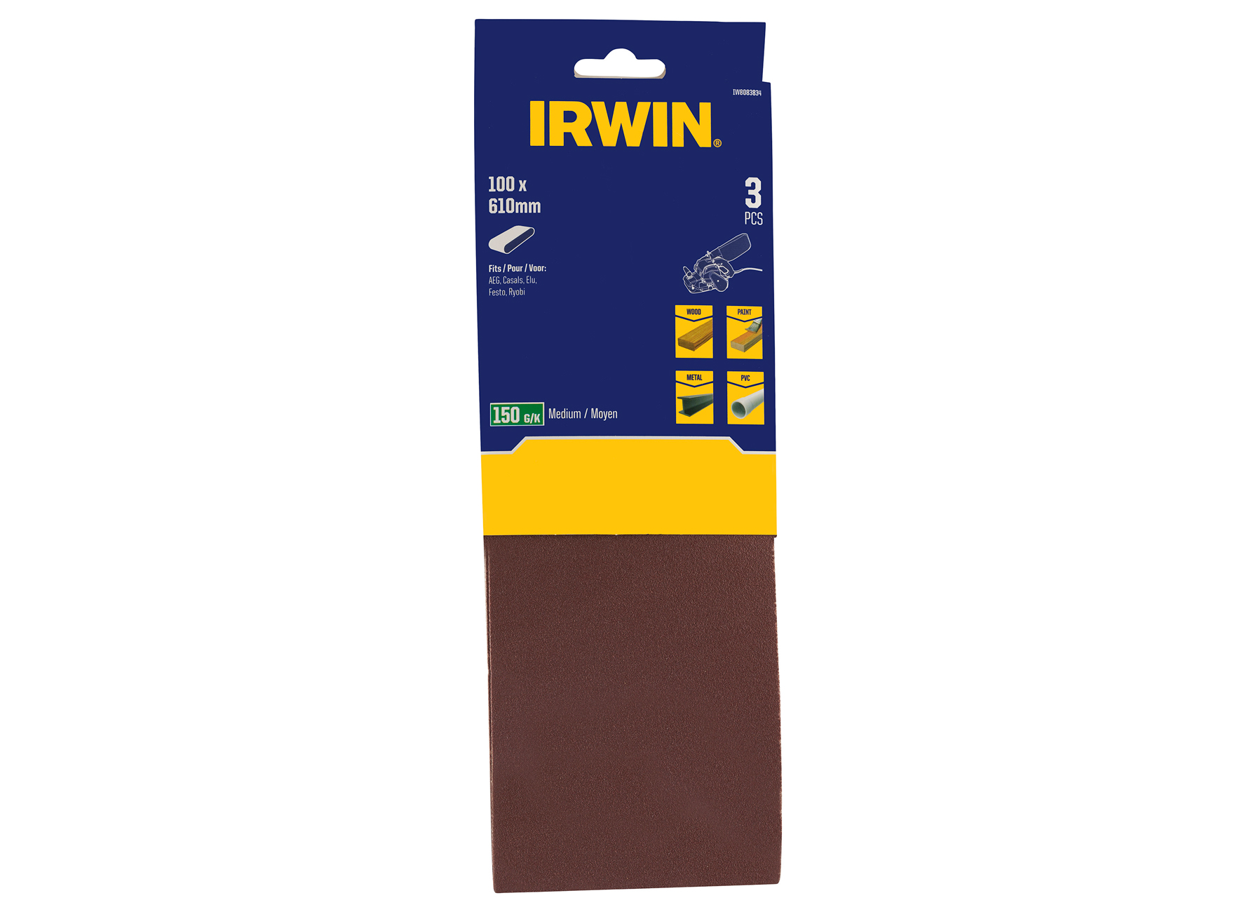 IRWIN SCHUURBAND MAKITA (M9400, 9403 EN 9404)