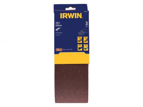 IRWIN BANDES ABRASIVES 100X620 K40