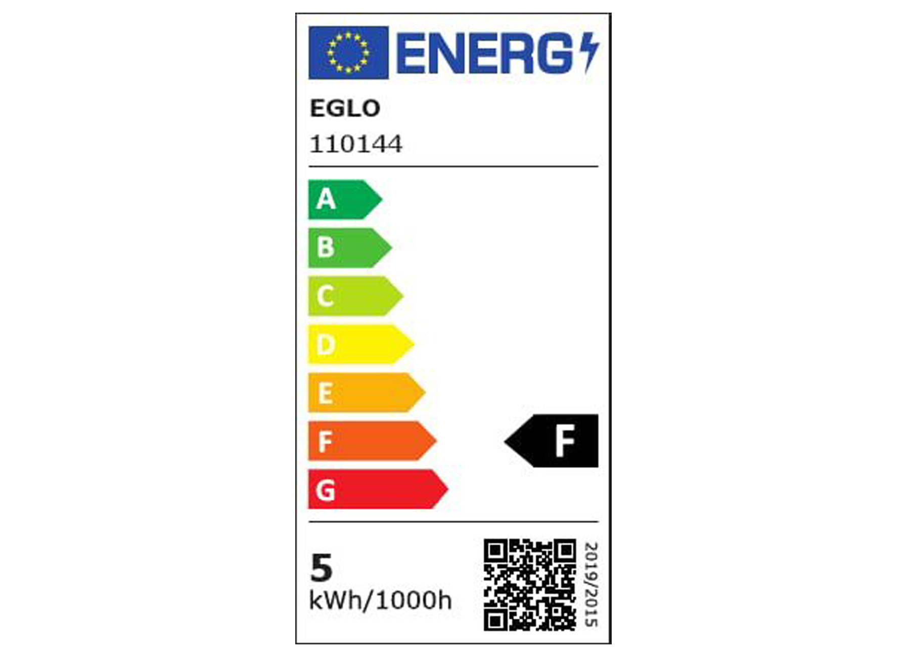 EGLO LED SPOT GU10 4,8W 4000K