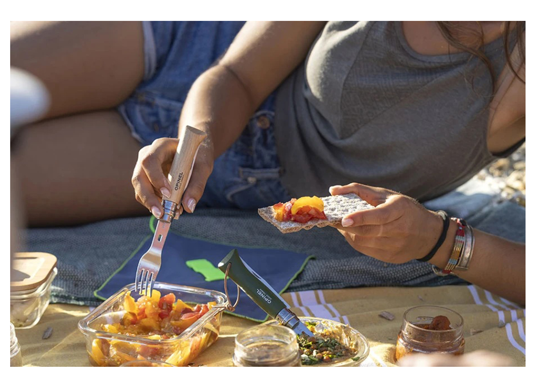 OPINEL SET COMPLET PICNIC+ 4 PCS