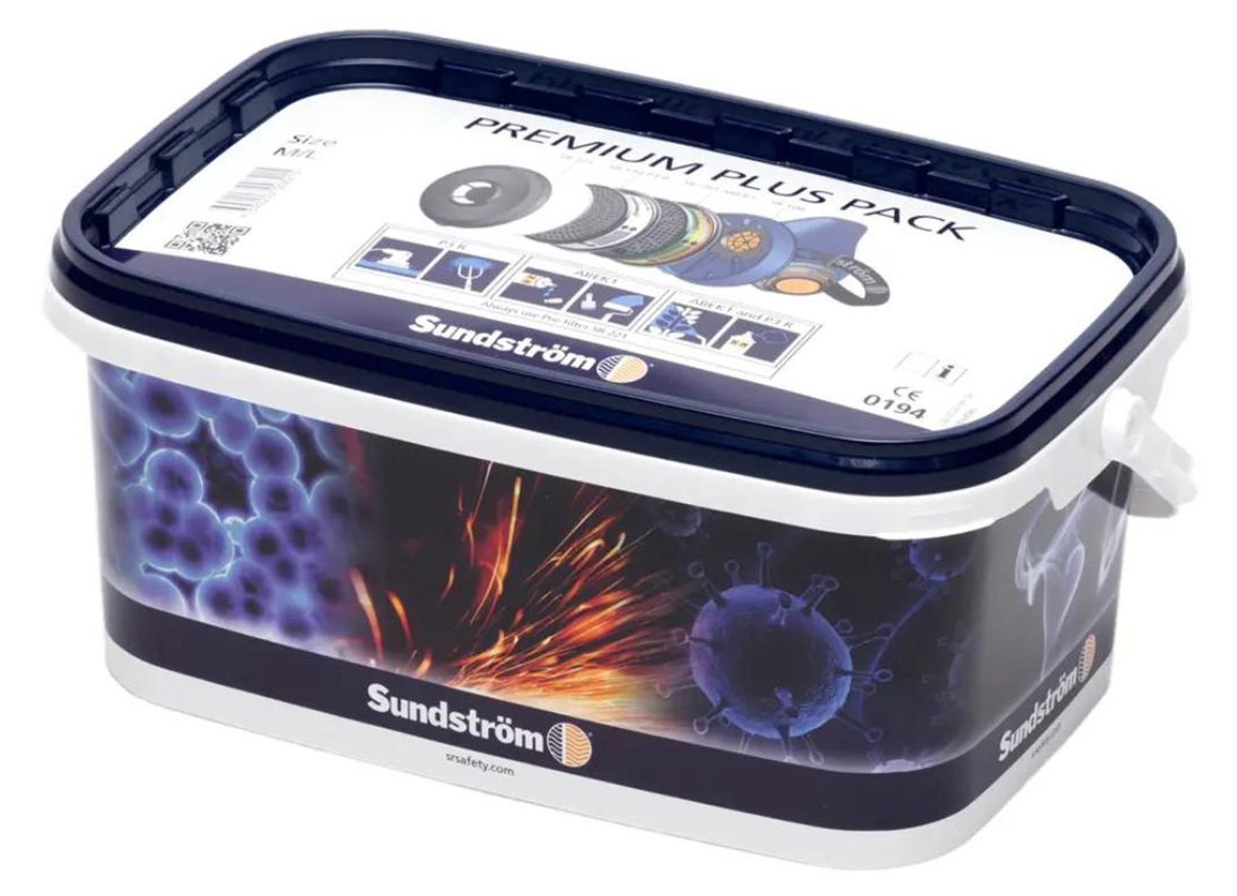 SUNDSTROM DEMI-MASQUE PREMIUM PACK H05-0003