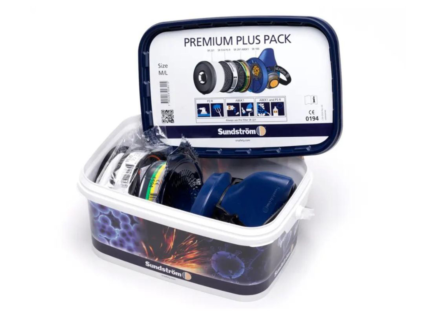 SUNDSTROM DEMI-MASQUE PREMIUM PACK H05-0003