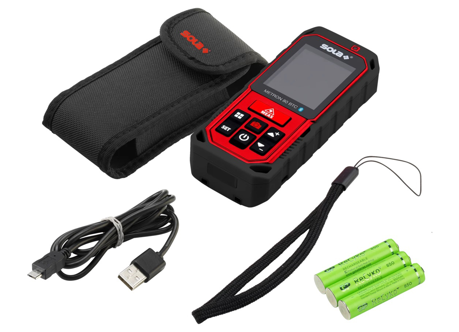 SOLA TELEMETRE LASER METRON 80 BTC