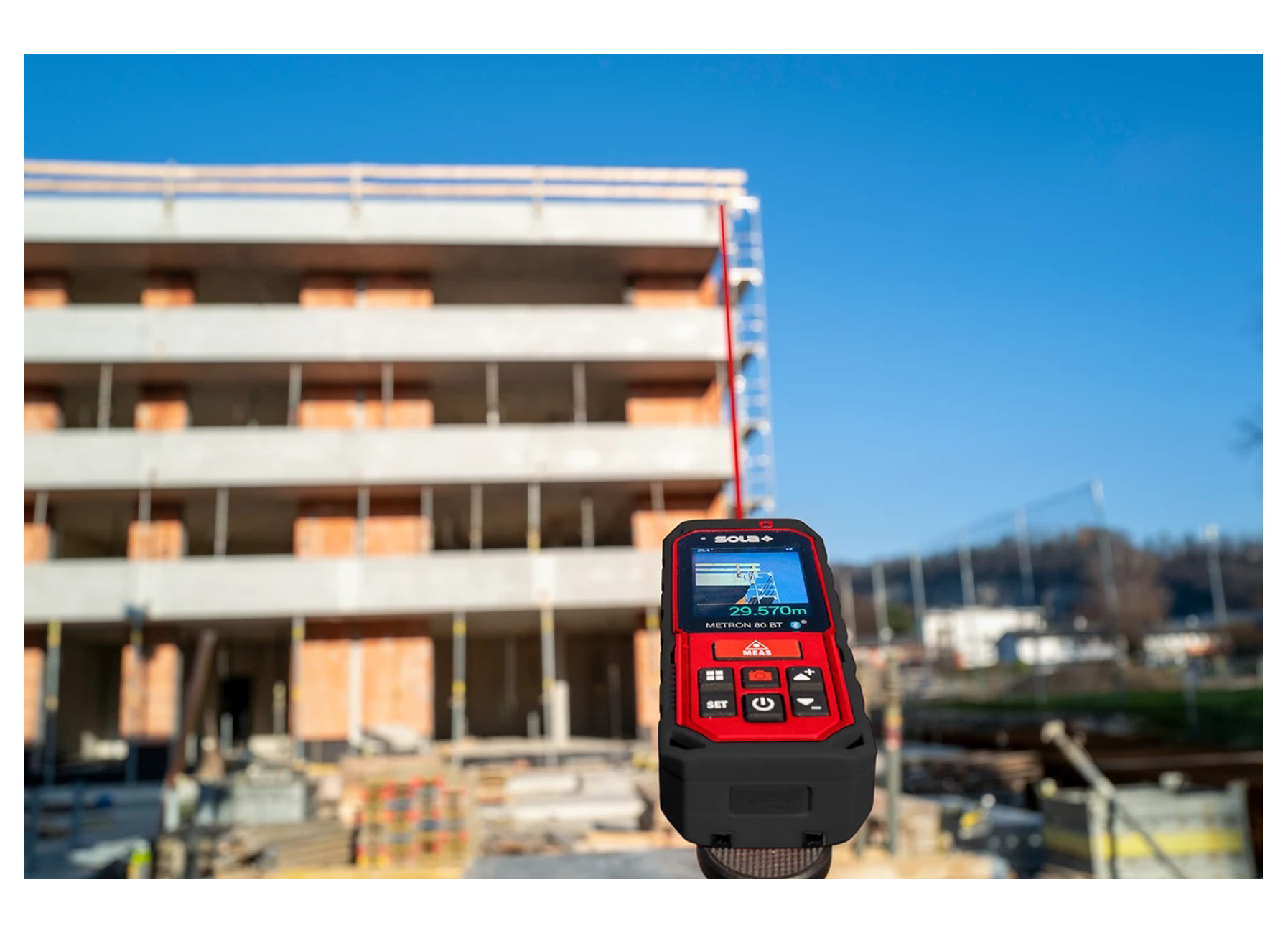 SOLA TELEMETRE LASER METRON 80 BTC