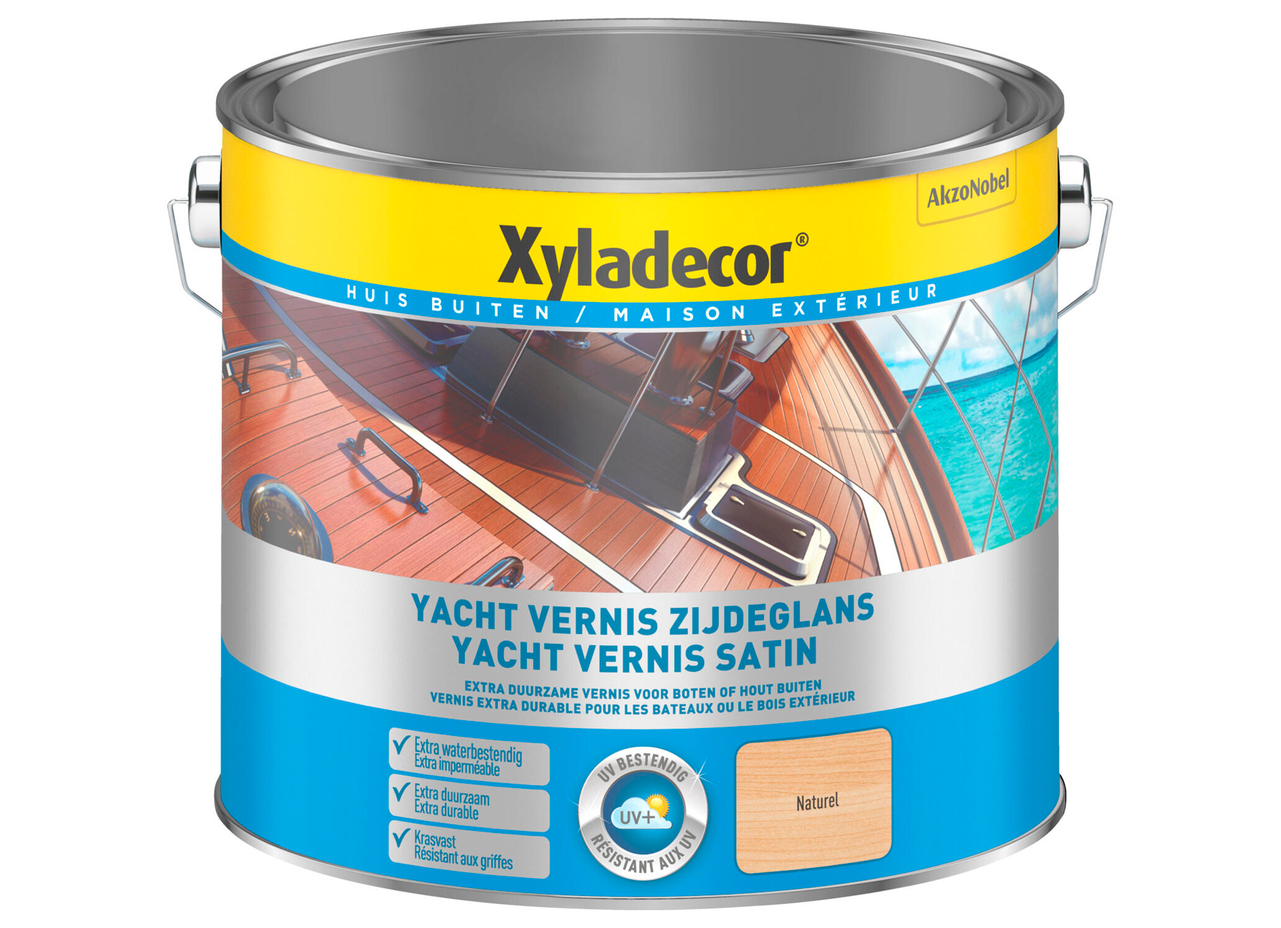 XYLADECOR YACHT VERNIS SATIJN 2.5L