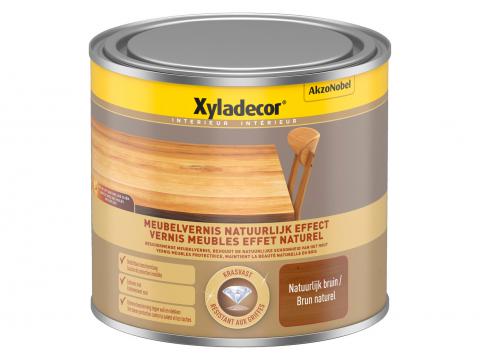 XYLADECOR VERNIS MEUBLES EFFET NATUREL BRUN 0.5L