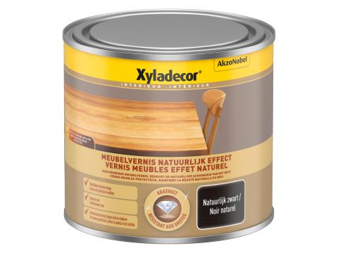 XYLADECOR VERNIS MEUBLES EFFET NATUREL NOIR 0.5L