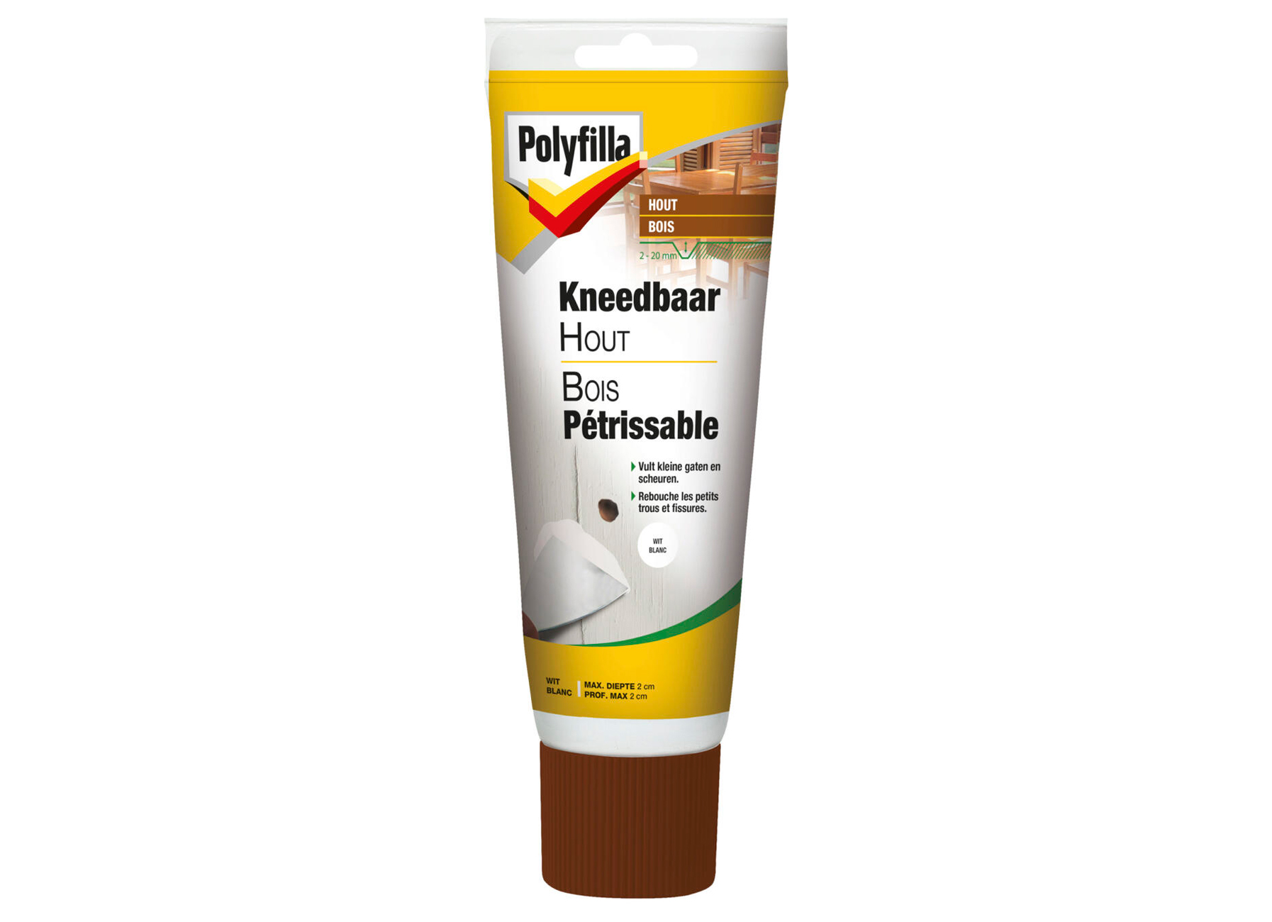 POLYFILLA KNEEDBAAR HOUT