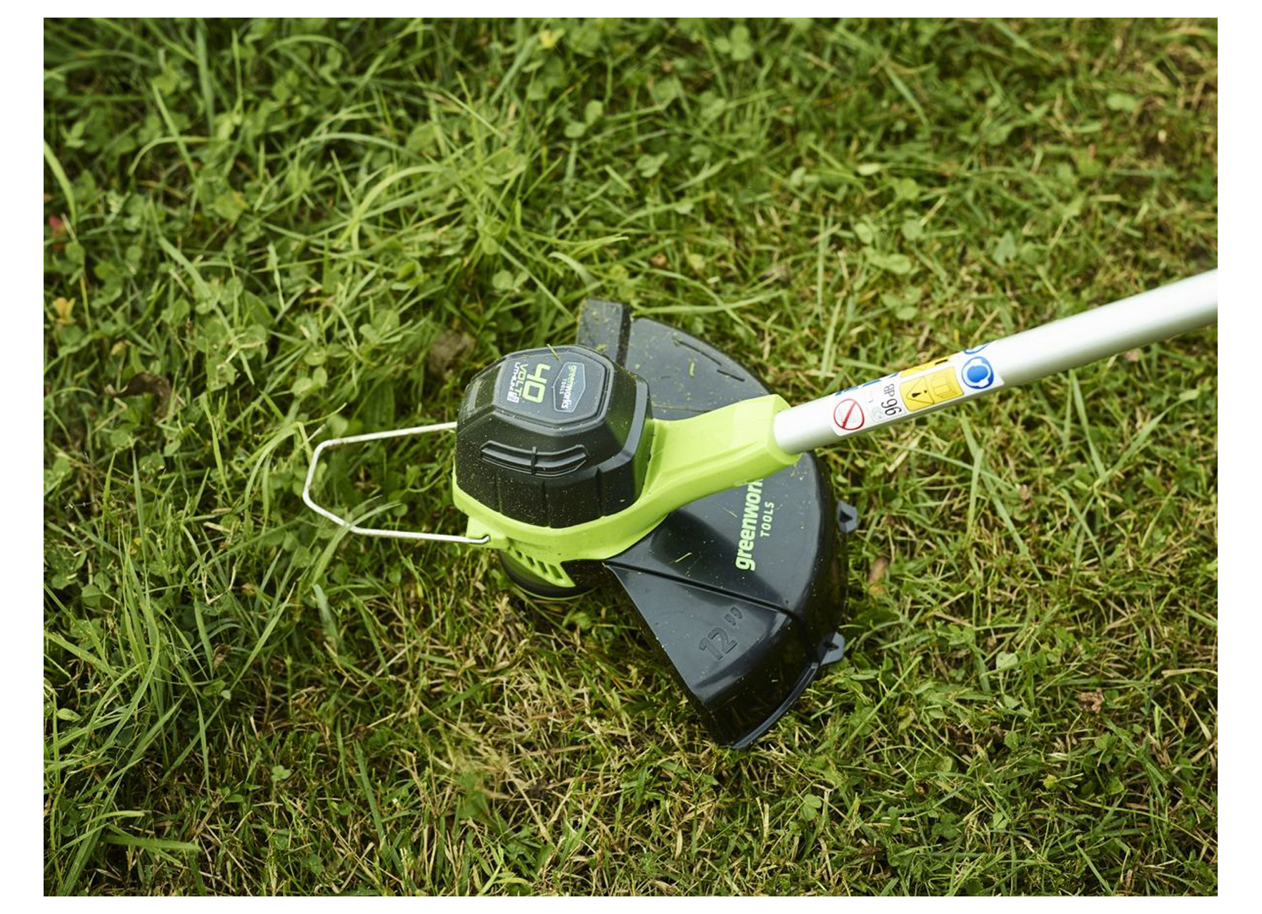 GREENWORKS GRASTRIMMER 40V + 2 X 2AH BATTERIJ + LADER