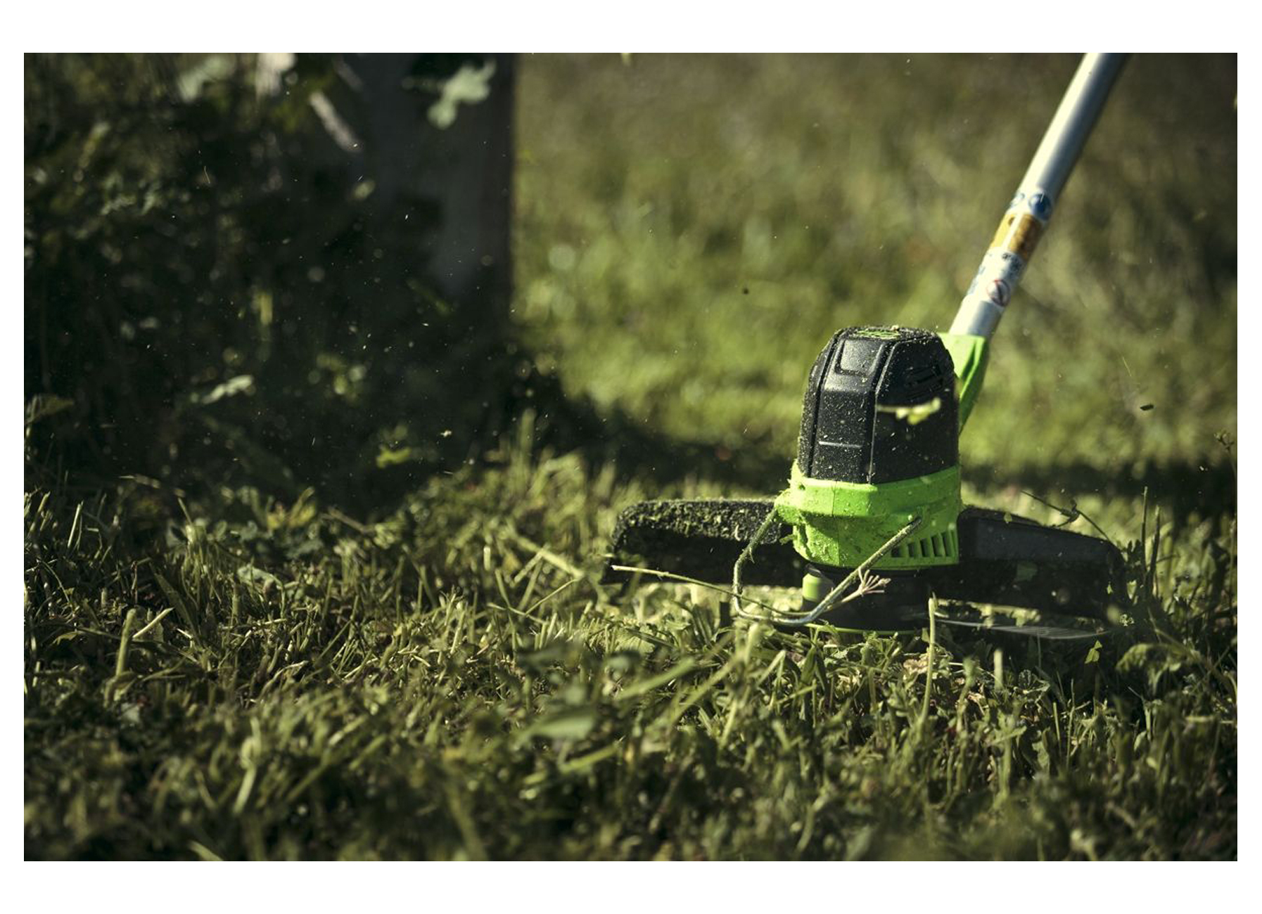 GREENWORKS GRASTRIMMER 40V + 2 X 2AH BATTERIJ + LADER