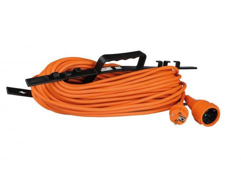 RALLONGE JARDIN IP20 H05VV-F 3G1,5 20M SUR ENROULEUR