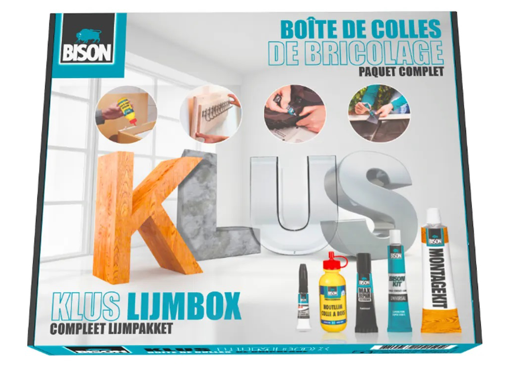 BISON KLUS LIJMBOX